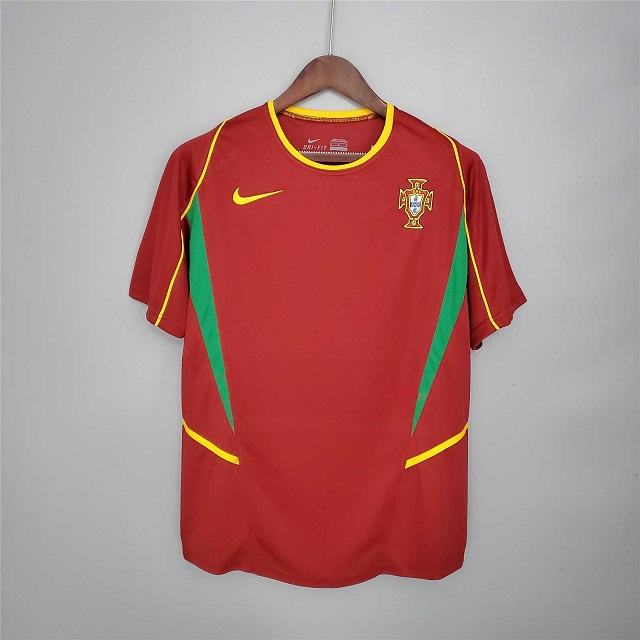 AAA Quality Portugal 2002 World Cup Home Soccer Jersey